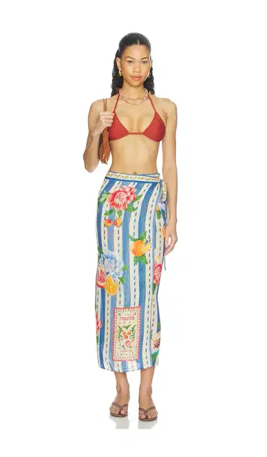 Agua Bendita Zinna Basket Sarong | Thumbnail 5