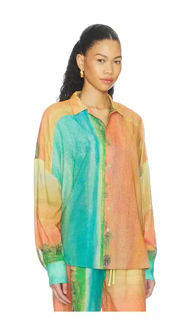 Donde Esteban Formentera Cotton Voile Shirt | Thumbnail 2