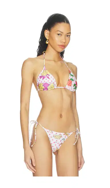 Donde Esteban Pajaritos Y Rosas Bikini Top | Thumbnail 2 Donde Esteban Pajaritos Y Rosas Bikini Top | Thumbnail 2