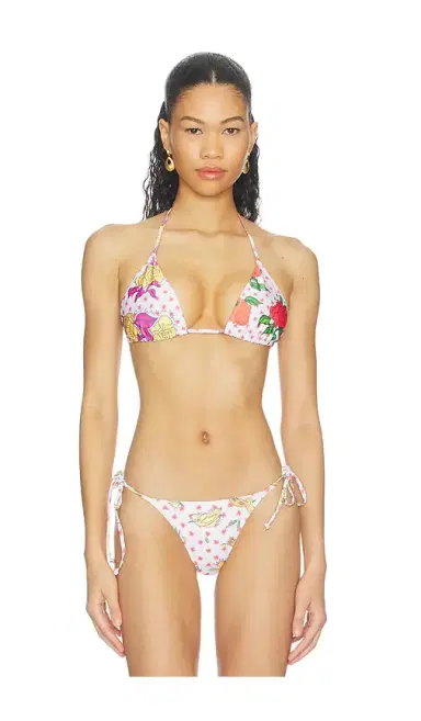 Donde Esteban Pajaritos Y Rosas Bikini Top | Thumbnail 1 Donde Esteban Pajaritos Y Rosas Bikini Top | Thumbnail 1
