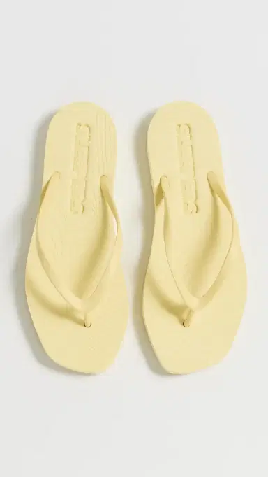 SLEEPERS Tapered Flip Flops Mellow Yellow | Thumbnail 2
