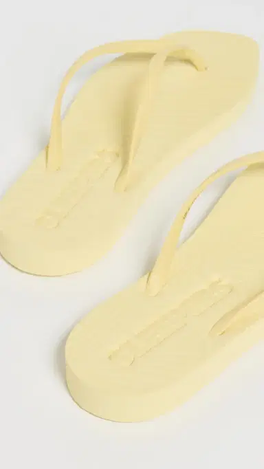 SLEEPERS Tapered Flip Flops Mellow Yellow | Thumbnail 4