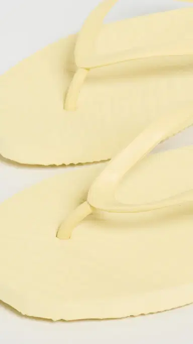 SLEEPERS Tapered Flip Flops Mellow Yellow | Thumbnail 6