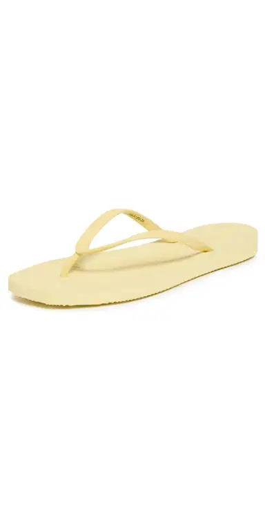 SLEEPERS Tapered Flip Flops Mellow Yellow | Thumbnail 1