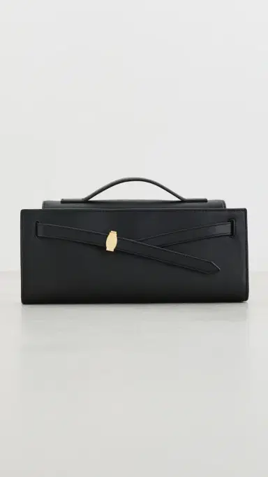 Veronica Beard Dash Clutch Black One Size | Thumbnail 2