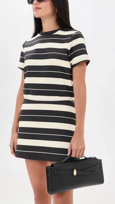 Veronica Beard Dash Clutch Black One Size | Thumbnail 3