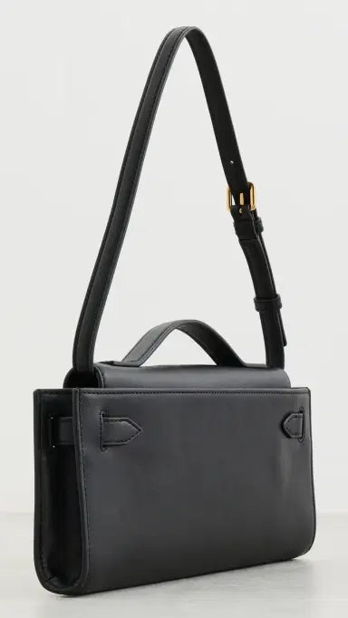 Veronica Beard Dash Clutch Black One Size | Thumbnail 4