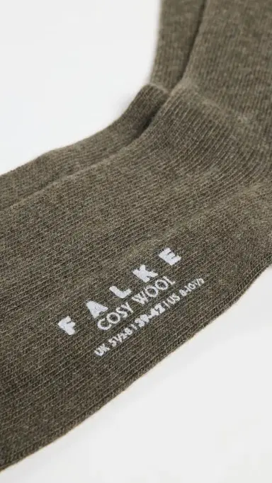 Falke Cozy Wool Socks Military - 7826 | Thumbnail 3