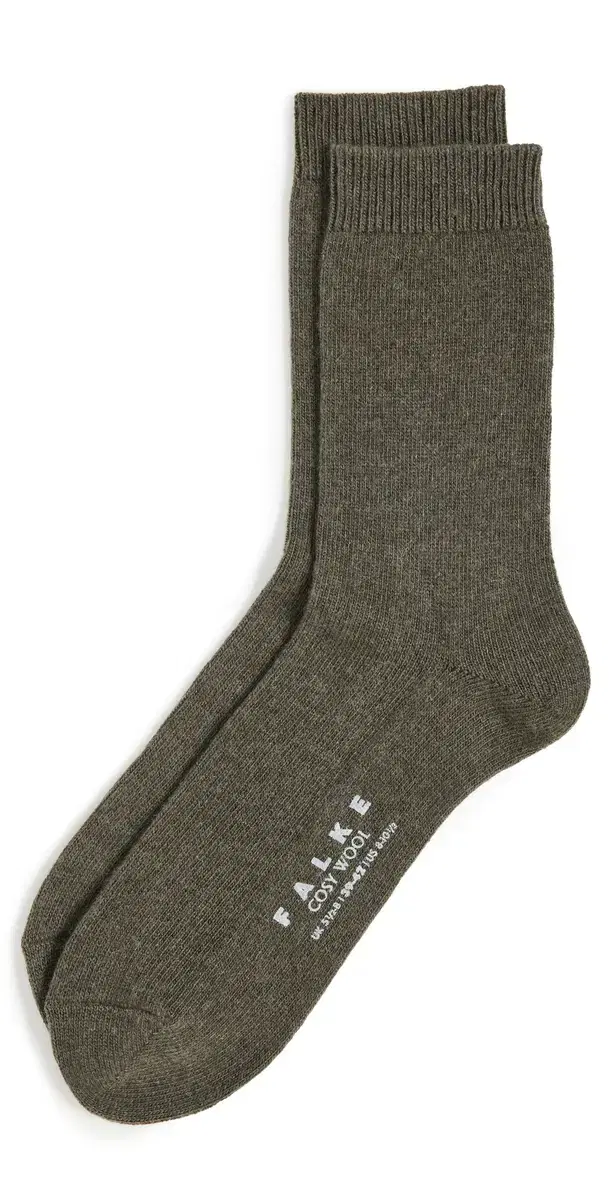 Falke Cozy Wool Socks Military - 7826