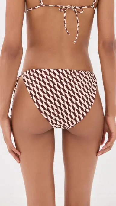 Onia artine Bikini Bottoms Cacao/Ecru | Thumbnail 3