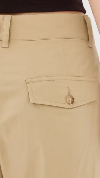 Madewell The Everyday Trouser in Poplin Fennel Seed 6 | Thumbnail 6