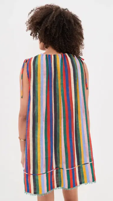 Staud Elena Dress Artist Stripe | Thumbnail 3