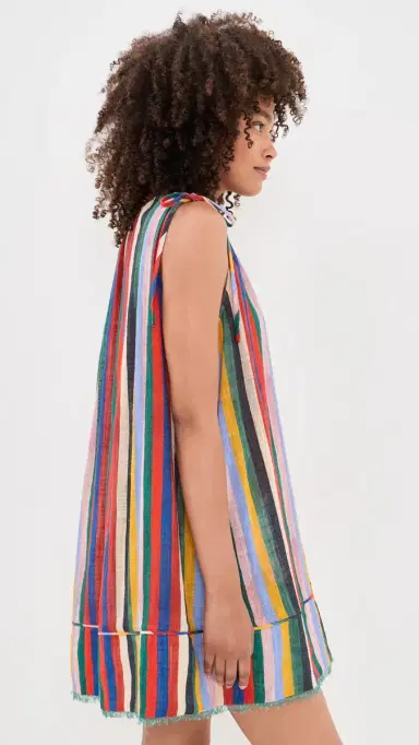 Staud Elena Dress Artist Stripe | Thumbnail 4