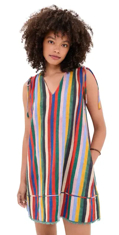 Staud Elena Dress Artist Stripe | Thumbnail 1