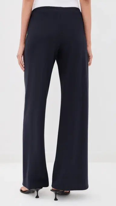 Nili Lotan Marlow Wide Leg Pants Midnight | Thumbnail 3