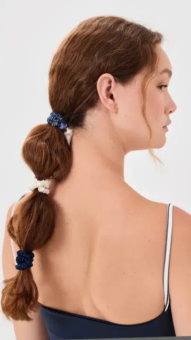 Slip Pure Silk Skinny Scrunchies 6 Pack Hair On Point One Size | Thumbnail 3 Slip Pure Silk Skinny Scrunchies 6 Pack Hair On Point One Size | Thumbnail 3