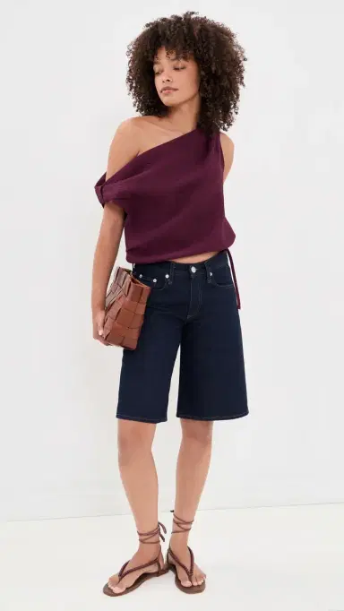 Rachel Comey Farfalla Top Maroon M | Thumbnail 5