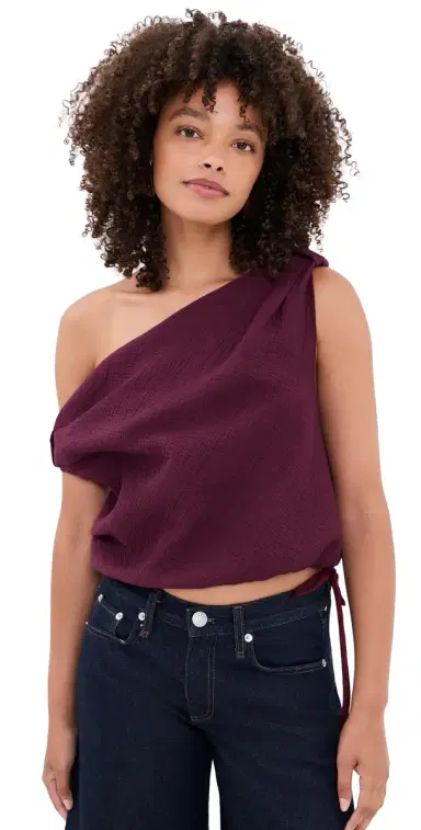 Rachel Comey Farfalla Top Maroon M | Thumbnail 1