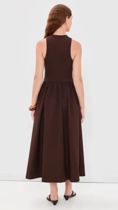 Sold Out NYC The RSVP Midi Dress Chocolate M | Thumbnail 3 Sold Out NYC The RSVP Midi Dress Chocolate M | Thumbnail 3