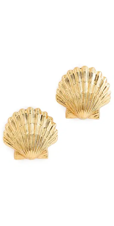 Jennifer Behr Mar Earrings Gold One Size | Thumbnail 1