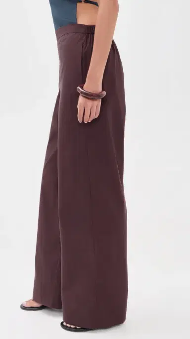 By Malene Birger Milena Poplin Pants | Thumbnail 4 By Malene Birger Milena Poplin Pants | Thumbnail 4