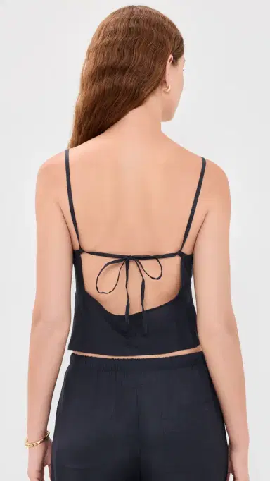 LESET Daniel Square Neck Tank Midnight L | Thumbnail 3 LESET Daniel Square Neck Tank Midnight L | Thumbnail 3
