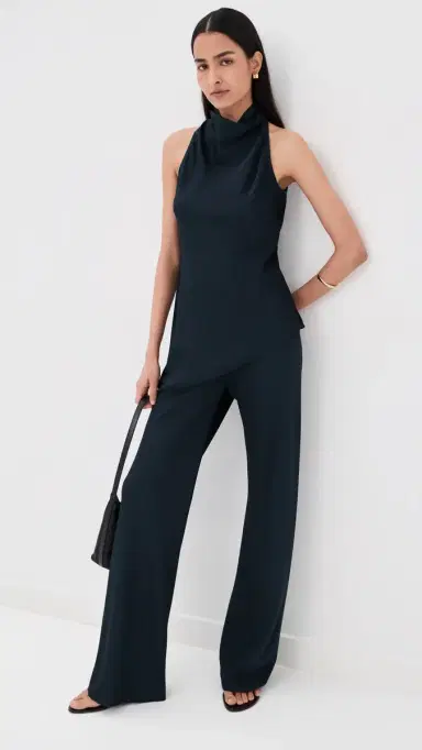 Veronica Beard Braddock Pants Navy | Thumbnail 5