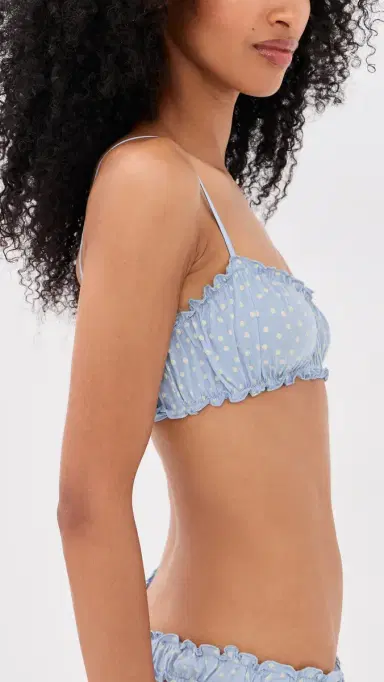 Only Hearts Joey Bralette Cascade Polka Dot | Thumbnail 4