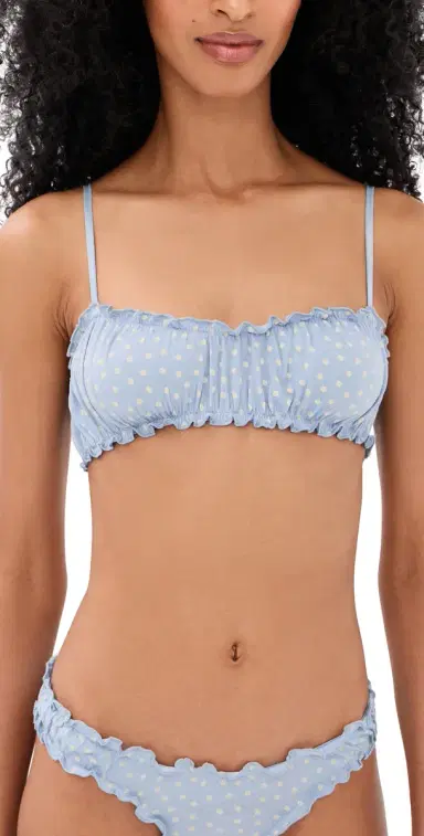 Only Hearts Joey Bralette Cascade Polka Dot | Thumbnail 1