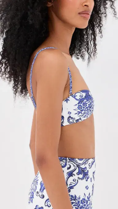 Bananhot Don Bikini Top Blue atera | Thumbnail 4