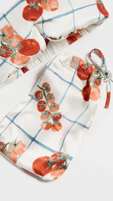 Lunya Washable Silk Sleep Mask ummer Harvest | Thumbnail 3 Lunya Washable Silk Sleep Mask ummer Harvest | Thumbnail 3