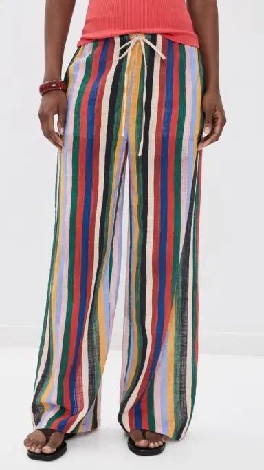 Staud Mateo Pants Artist tripe | Thumbnail 2