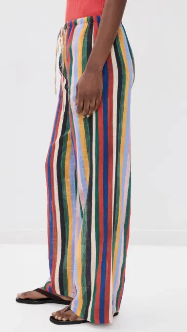 Staud Mateo Pants Artist tripe | Thumbnail 4