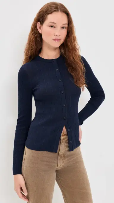A.L.C. A. L.C. Fisher Cardigan Navy M | Thumbnail 2