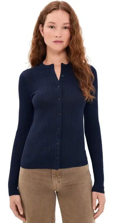A.L.C. A. L.C. Fisher Cardigan Navy M | Thumbnail 1