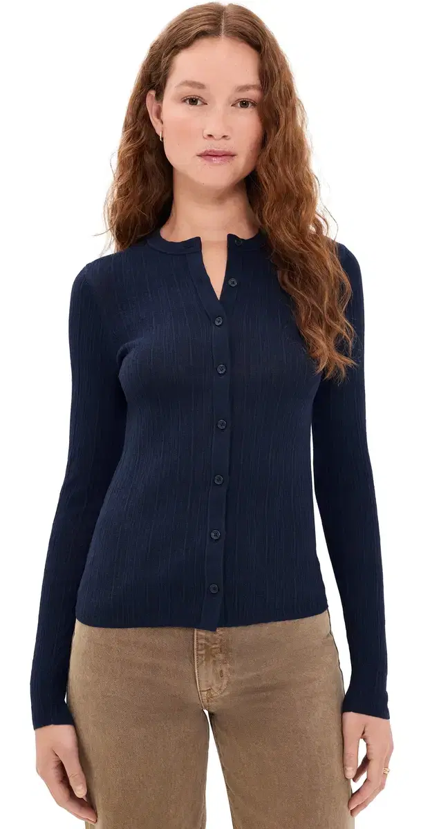 A.L.C. A. .C. Fisher Cardigan NAVY