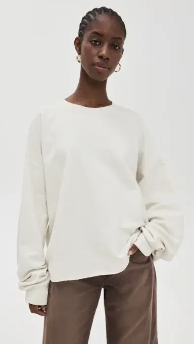 Rachel Comey Fonder Sweatshirt Dirty White XS/S | Thumbnail 2 Rachel Comey Fonder Sweatshirt Dirty White XS/S | Thumbnail 2