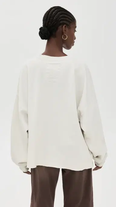 Rachel Comey Fonder Sweatshirt Dirty White XS/S | Thumbnail 3 Rachel Comey Fonder Sweatshirt Dirty White XS/S | Thumbnail 3