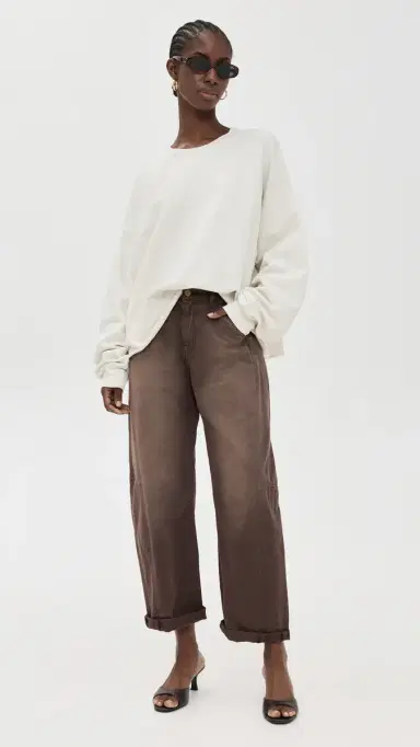 Rachel Comey Fonder Sweatshirt Dirty White XS/S | Thumbnail 5 Rachel Comey Fonder Sweatshirt Dirty White XS/S | Thumbnail 5