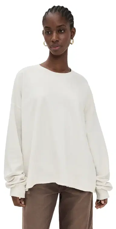 Rachel Comey Fonder Sweatshirt Dirty White XS/S | Thumbnail 1 Rachel Comey Fonder Sweatshirt Dirty White XS/S | Thumbnail 1