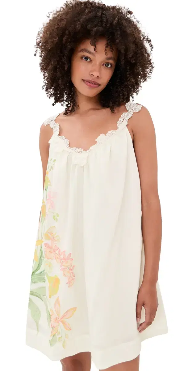 En Saison Camila ini Dress Natural Olive ulti