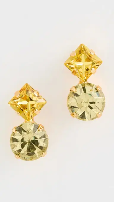 Jennifer Behr Gavin Earrings Citrine Multi One Size | Thumbnail 2 Jennifer Behr Gavin Earrings Citrine Multi One Size | Thumbnail 2