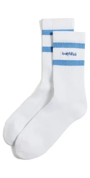 Sporty & Rich Serif Logo Socks | Thumbnail 1
