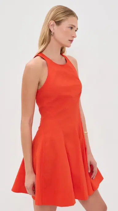 A.L.C. A. L.C. Grace Dress Poppy Red | Thumbnail 4