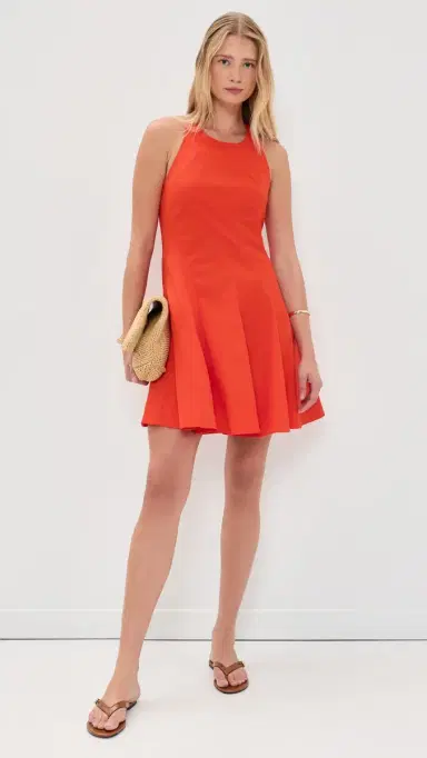 A.L.C. A. L.C. Grace Dress Poppy Red | Thumbnail 5