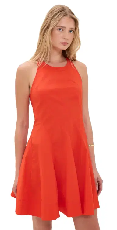 A.L.C. A. L.C. Grace Dress Poppy Red | Thumbnail 1