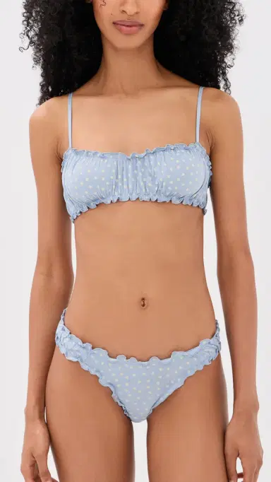 Only Hearts Pearl Thong Cascade Polka Dot | Thumbnail 4