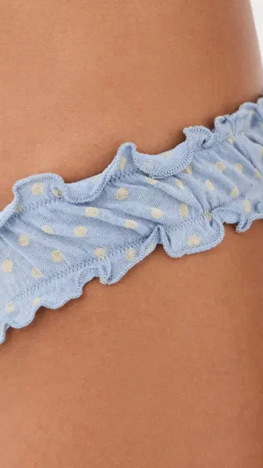 Only Hearts Pearl Thong Cascade Polka Dot | Thumbnail 5