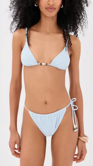 Onia Jolie Bikini Top Baby Blue L | Thumbnail 5
