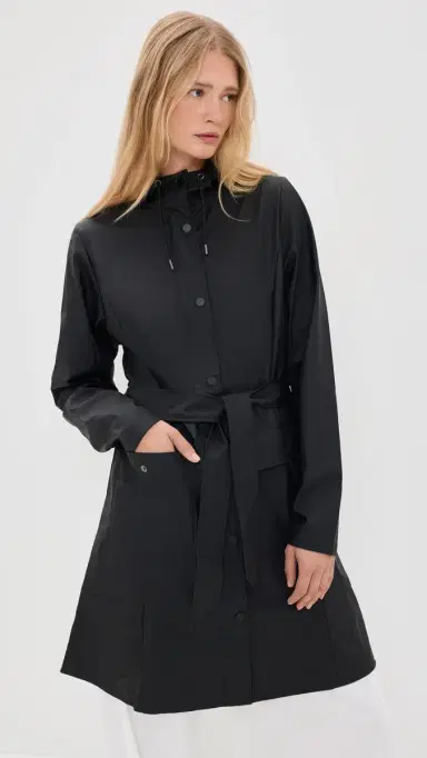 Rains Curve Long Jacket W3 Black L | Thumbnail 2 Rains Curve Long Jacket W3 Black L | Thumbnail 2